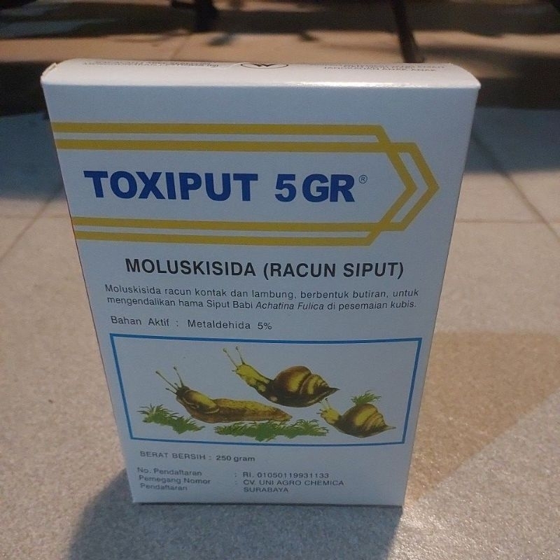 TOXIPUT 5GR 250 GRAM