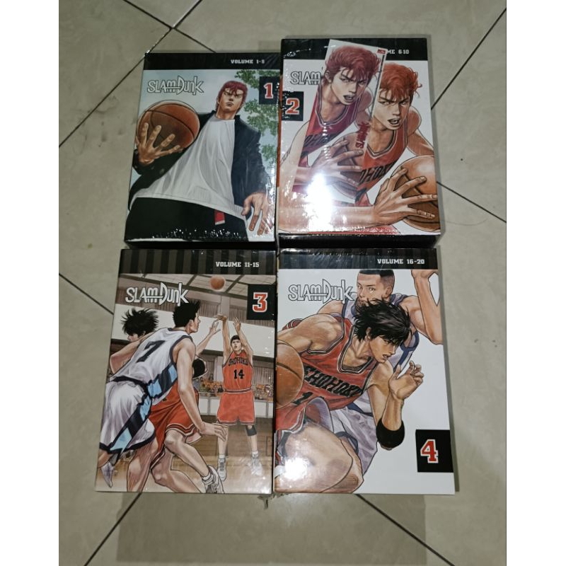 komik Slam dunk box set vol 1-20 original segel