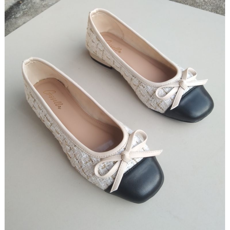 sepatu pancus wanita flat shoes