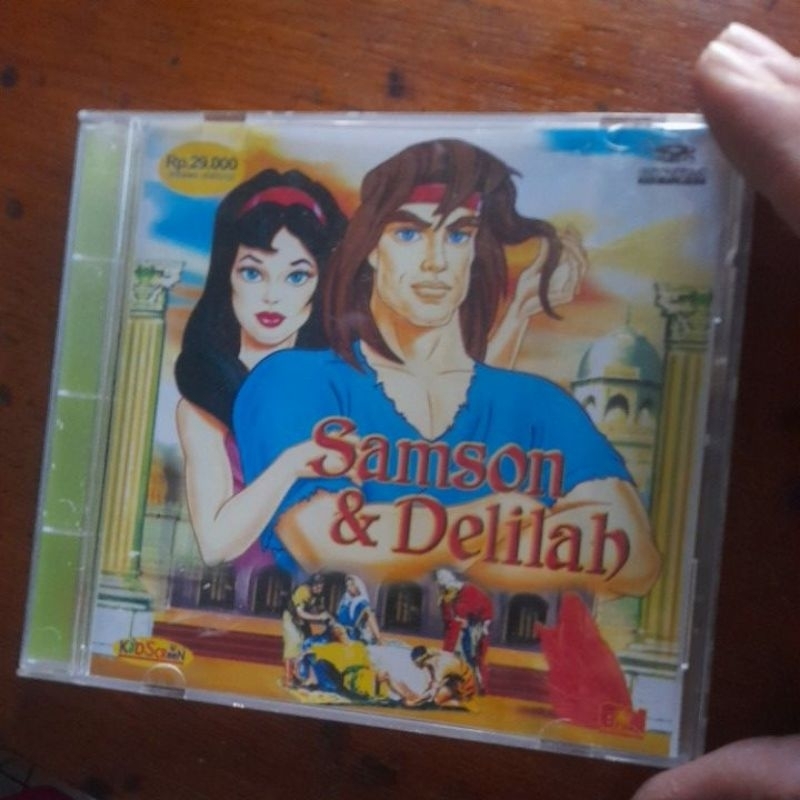 vcd animasi rohani anak anak samson dan delilah (CD578)