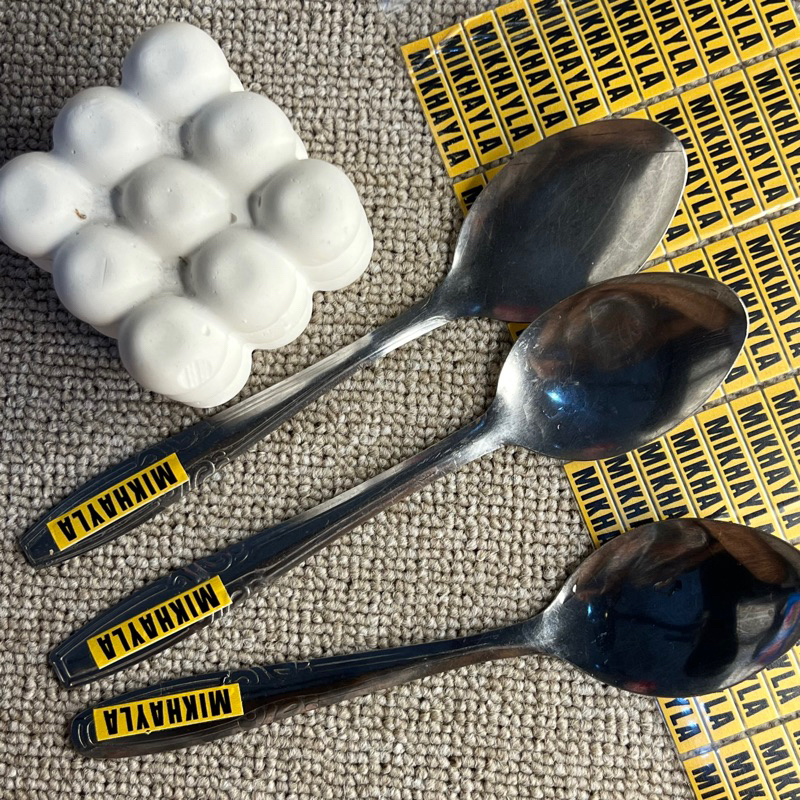 

1 HARI STIKER BARANG SENDOK STICKER NAMA LEBEL LABEL PRABOT PRABOTAN PENANDA WATERPROOF ANTI LUNTUR