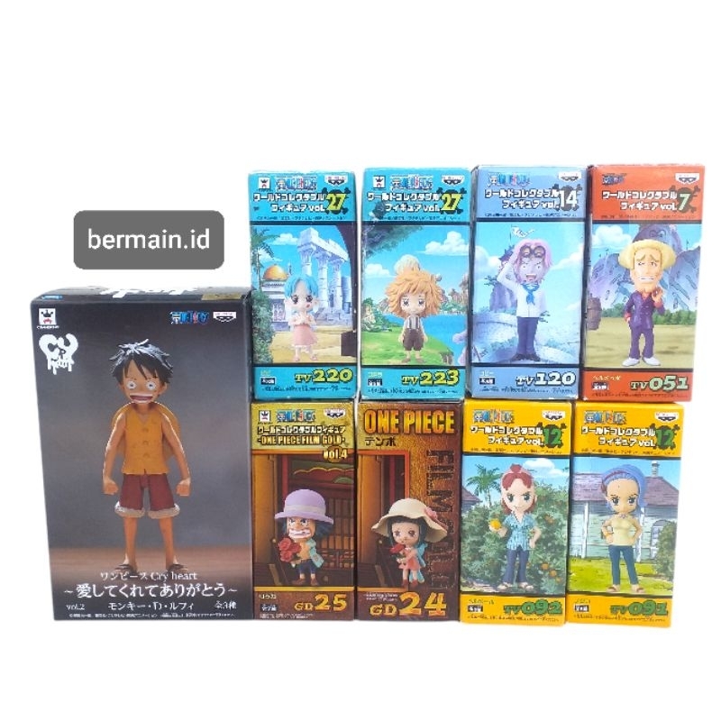 One Piece Monkey D Luffy Nami Sanji Zorro Tony Chopper Usopp Koala Tempo Rikka Helmeppo Coby Koby Wa