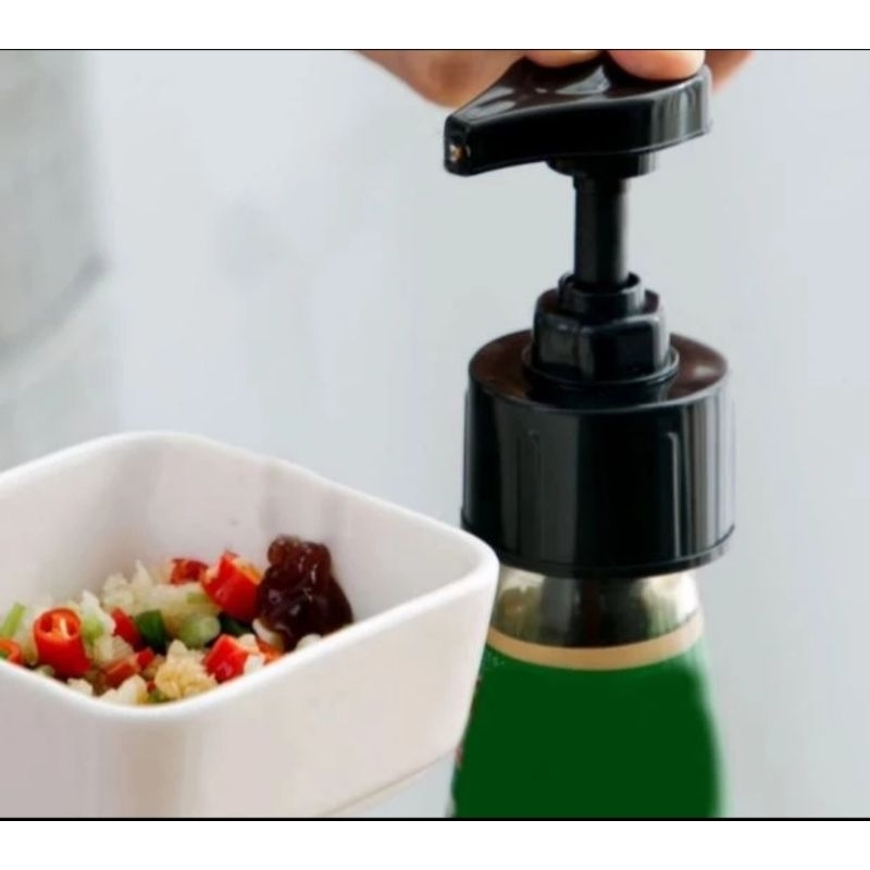 Alat Tekan Botol Saos Kecap Pump Sirup Pompa Kepala Pemeras Kecap Dapur