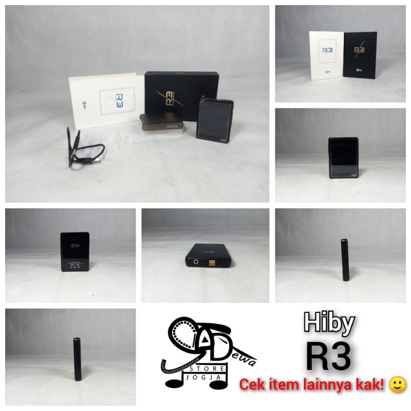 HIBY R3 DAP DIGITAL AUDIO WAVE FLAC MP3 DSD PLAYER