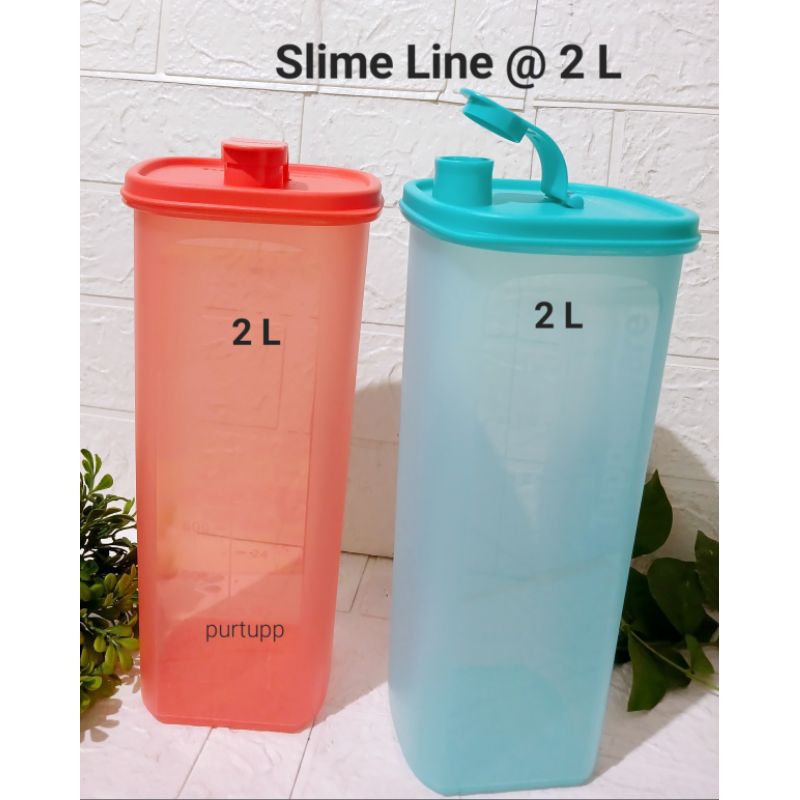 Tupperware slime line @2 Liter / botol minum