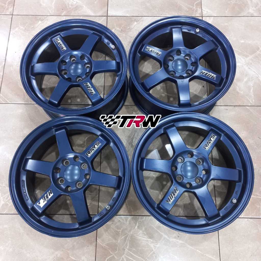 VELG SECOND TE37 R16 X7 4X100/114 ET45 COCOK BANGET BUAT BRIO,JAZZ,YARIS,LIVINA DLL