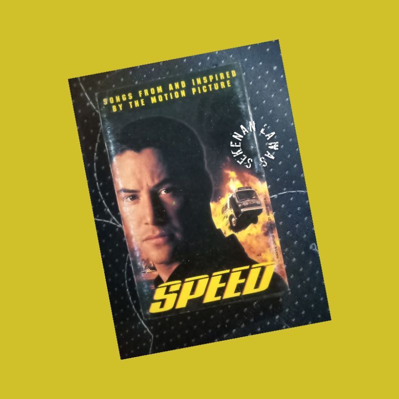Kaset Ost Speed / Billy Idol, Kiss, dll (Bagus)