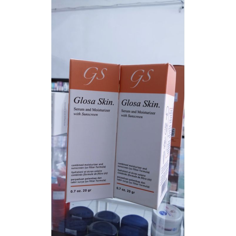 Glosa Skin Serum & Moisturizer with Sunscreen