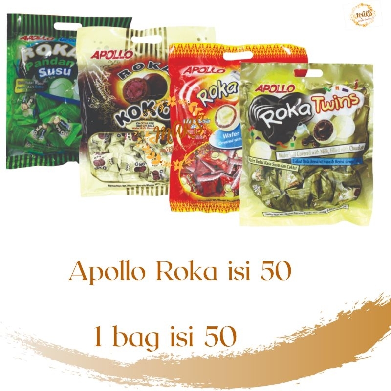 

Roka ball isi 50 (koko,pandan,twins,susu)