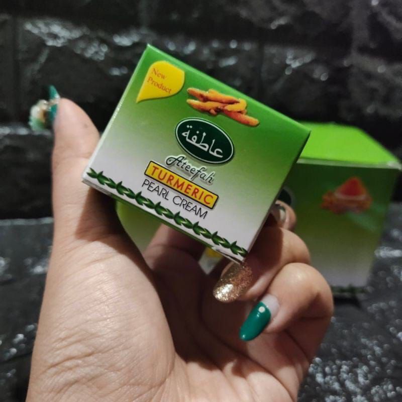 Cream Arab Pyary Ateefah Tumeric Pearl Cream 12 gr