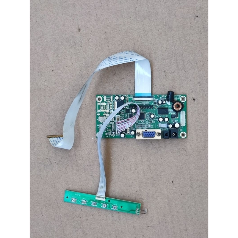 mainboard monitor GTC millenia DC 12V ( model: LD600WNT ) soket layar 40 pin