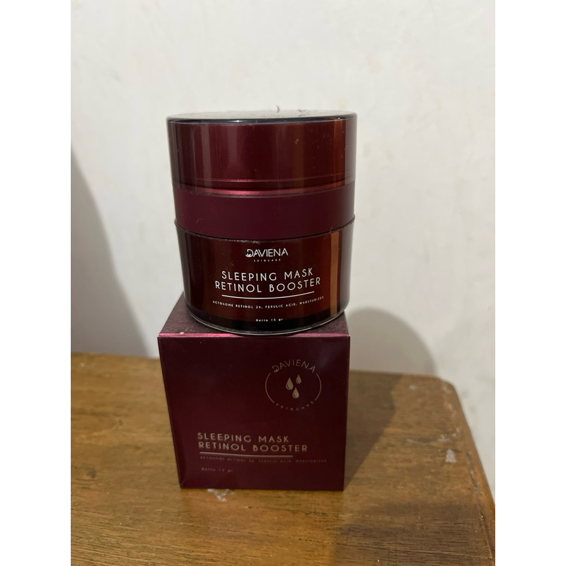 Sleeping Mask Retinol Daviena Skincare ORI (3kali pakai) murah