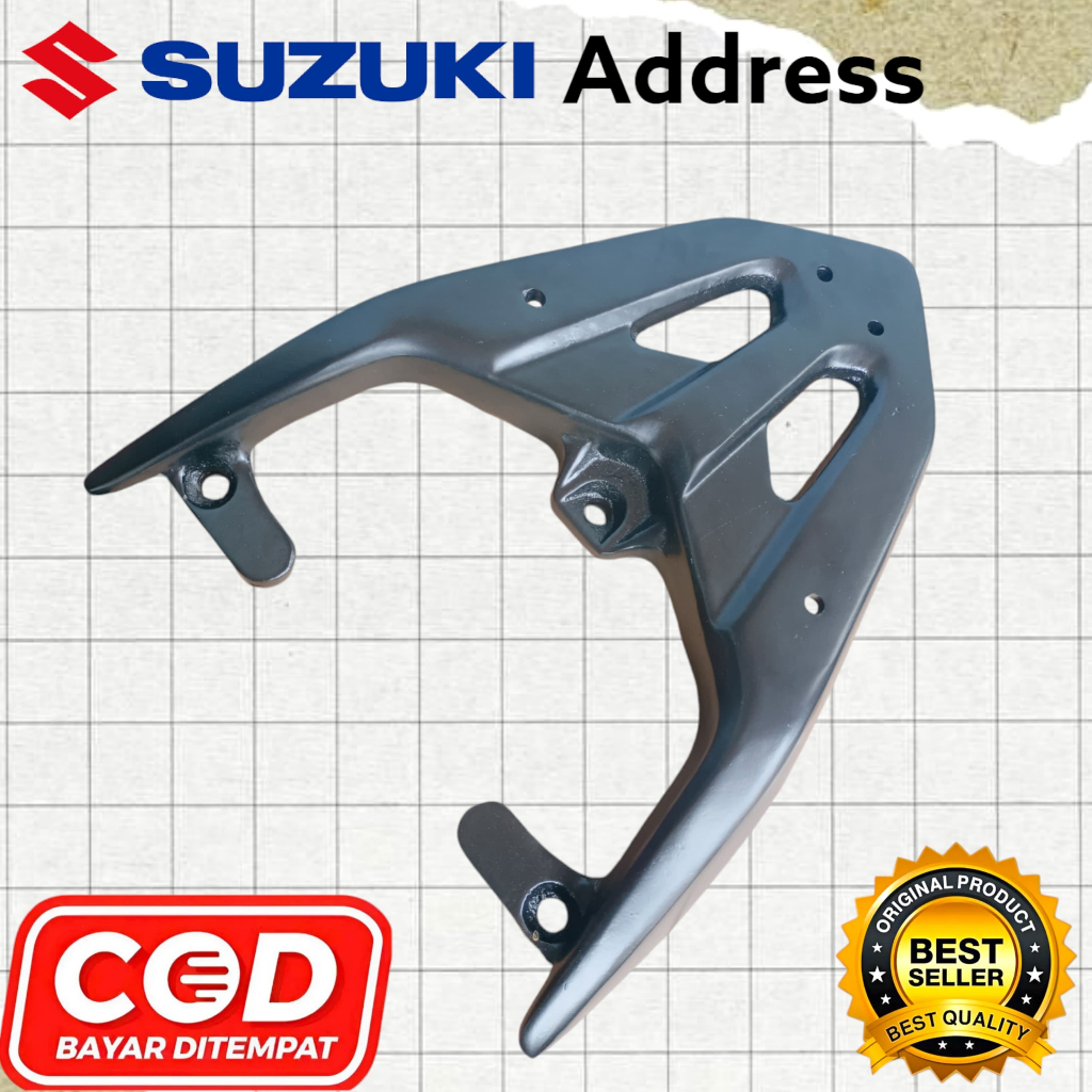 Promo  Begel behel Adres Carerier Peegangan Breket Box Addtress 110 Rear Carier Suzuki Motor