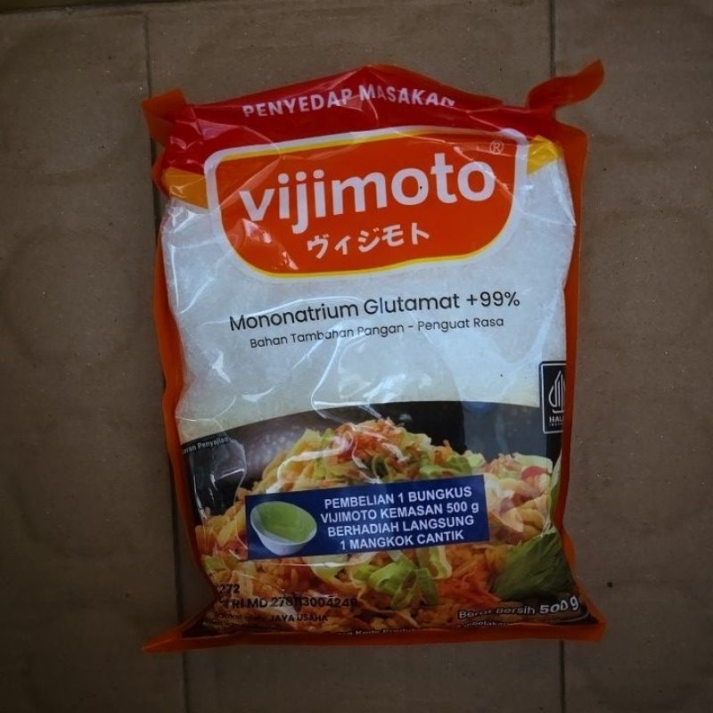 

Vjimoto penguat rasa mononatrium glutamat 500 gram