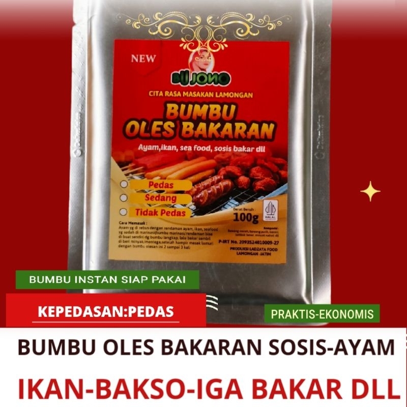 

BUMBU OLES 100 gr UNTUK IKAN-AYAM-SEAFOOD-IGA BAKAR DLL