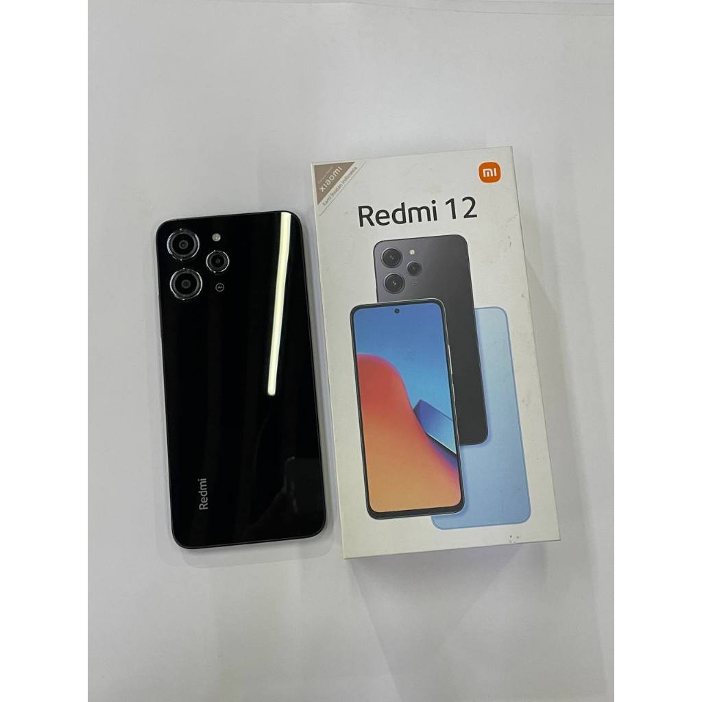 REDMI 12 8/128GB SECOND HP BOX BERGARANSI