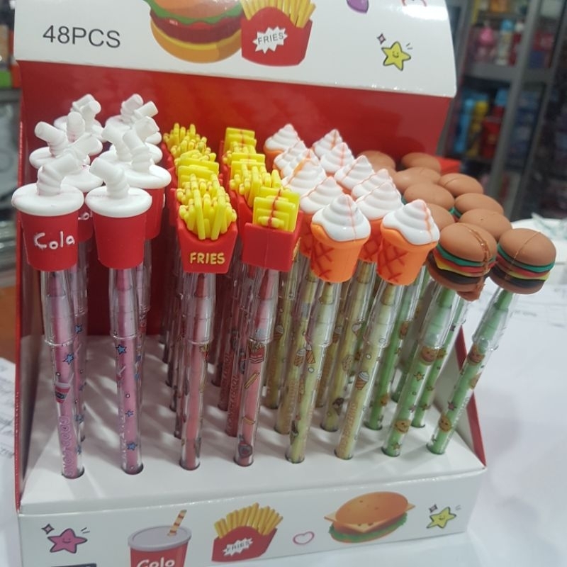 

Pensil Bensia 2,0mm Motif Junk Food 911 Satuan