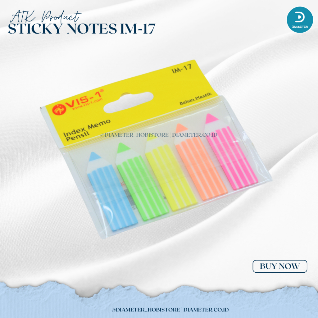 

Sticky Notes / Index Memo Vis-1 Persegi Panjang - IM-17