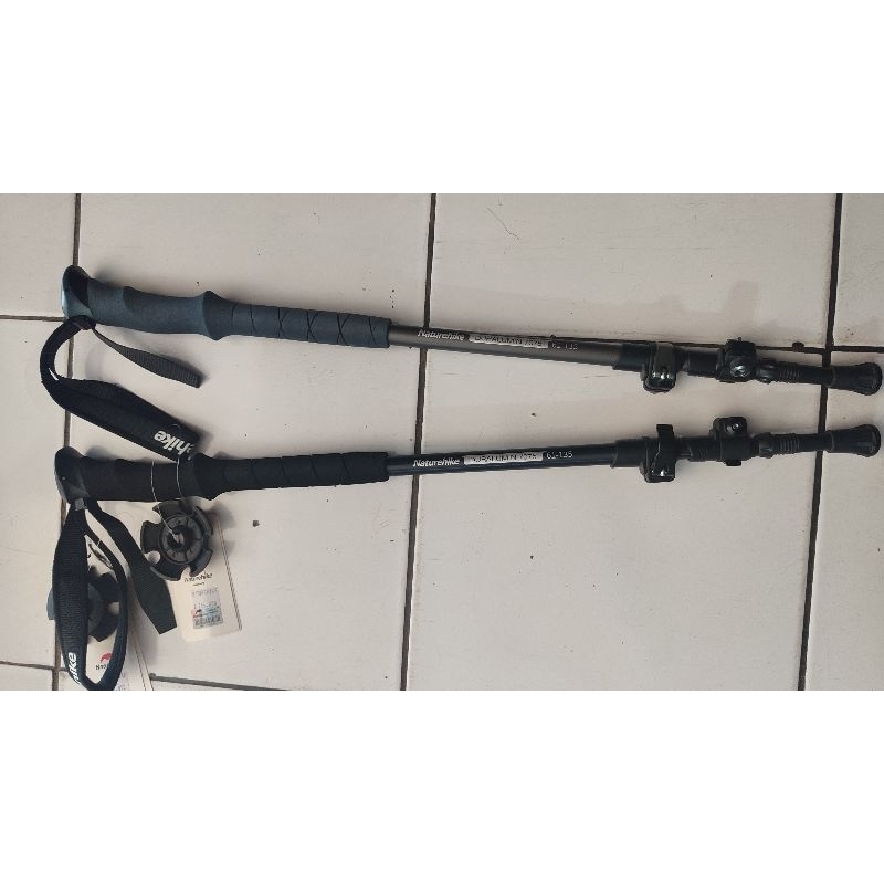 TREKKING POLE DURALUMIN 7075 NATUREHIKE NH17D017-D TONGKAT GUNUNG NH ORIGINAL