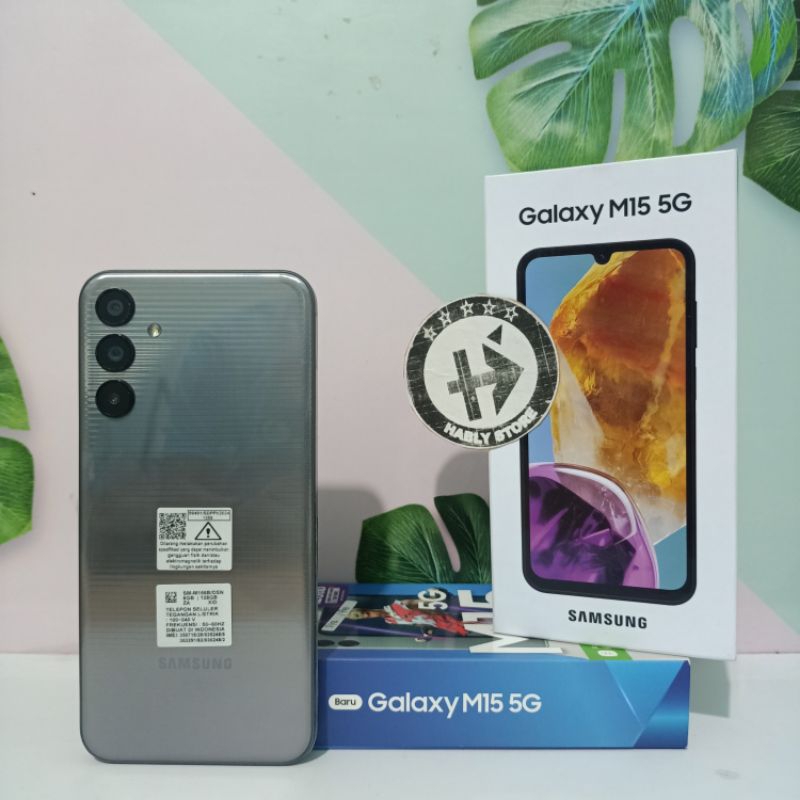 SAMSUNG M15 5G 6/128 SECOND FULLSET