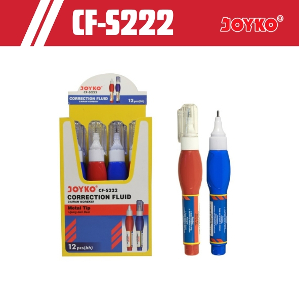 

(PCS) Tip Ex Joyko CF-S222 / Penghapus Cair Joyko CF-S222/ Correction Fluid Cairan Koreksi Joyko