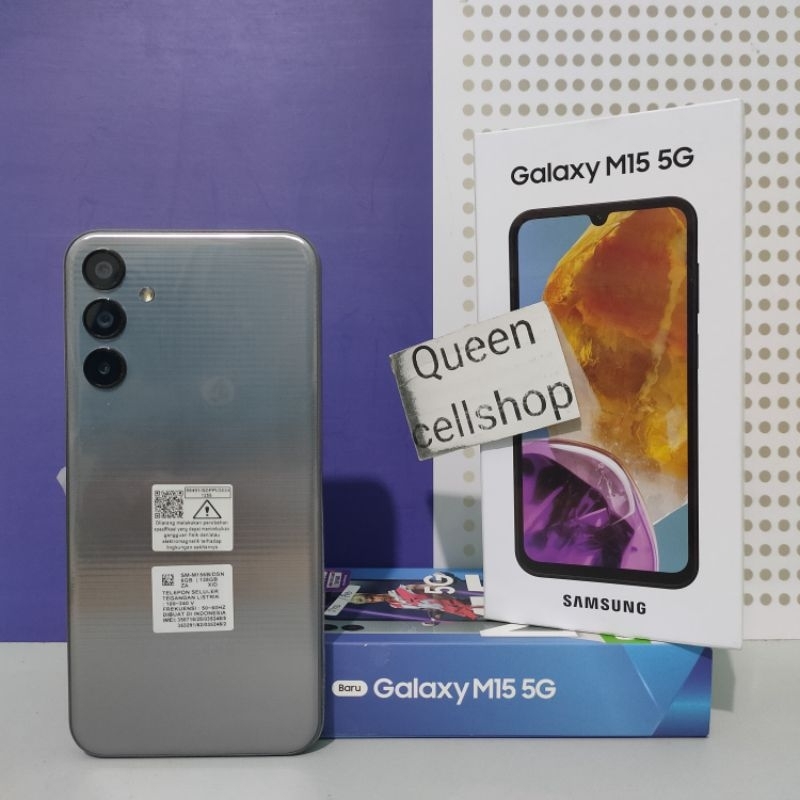 SAMSUNG M15 5G 6/128 SECOND FULLSET