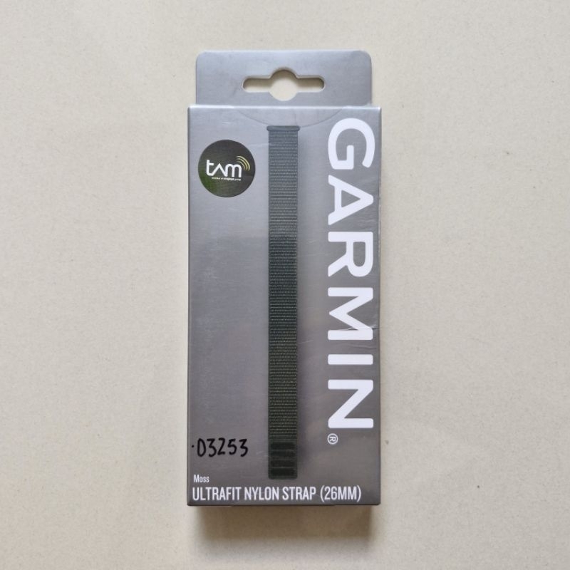 Garmin Ultrafit Nylon Strap 26mm Moss green