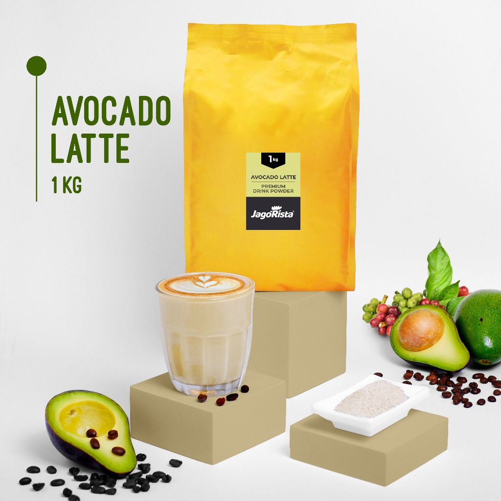 

Jagorista Bubuk Minuman Avocado Latte 1 KG Kualitas Premium GOLD