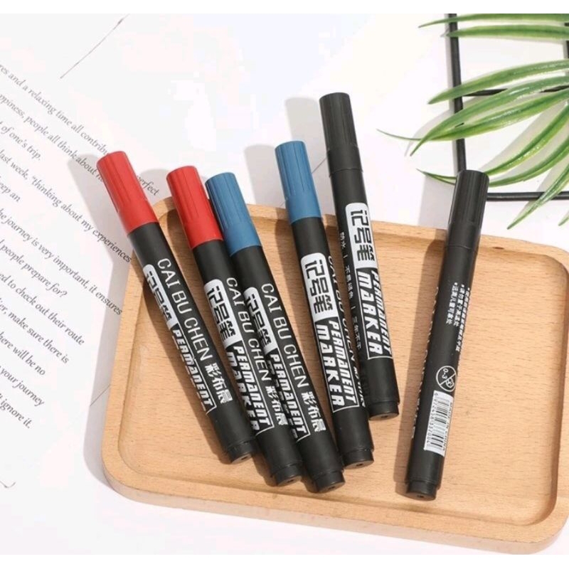 

Spidol Tahan Air permanent Marker Permanent AlatTulis Spidol Cepat Kering Tinda Minyak Tidak Pudar Spidol Permanent Murah