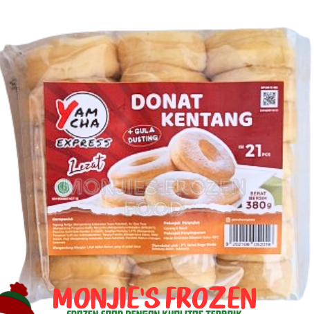 

YAMCHA Donat Kentang Mini Isi 21pcs 380gr