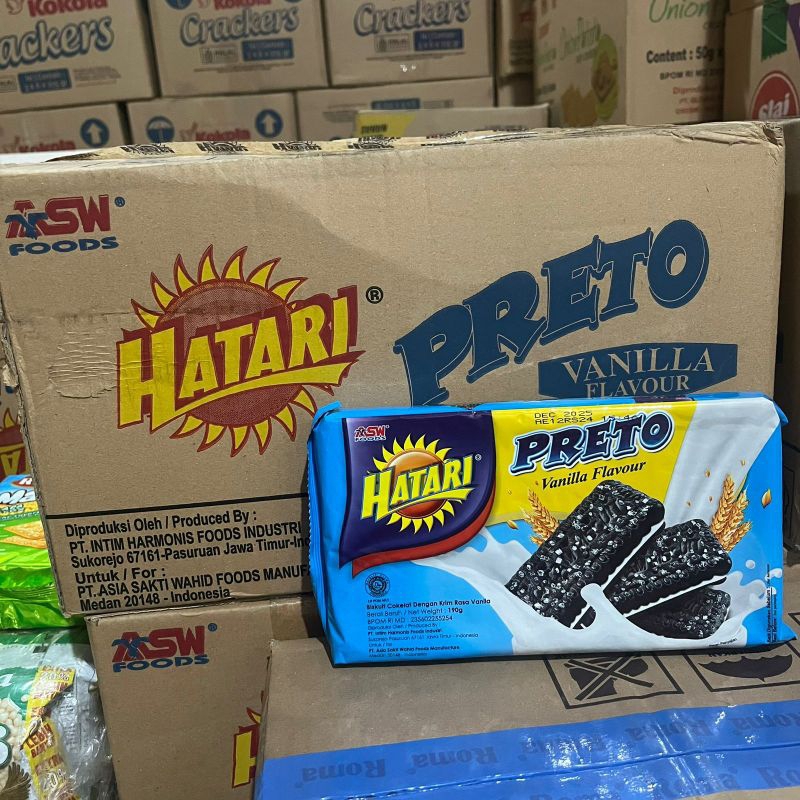 

hatari preto 180 gram 1 dus isi 21 pcs