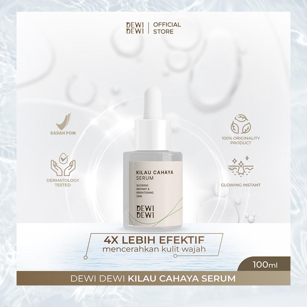 DewiDewi Kilau Cahaya Serum - 4x Lebih Efektif Mencerahkan Perawatan Kulit Wajah