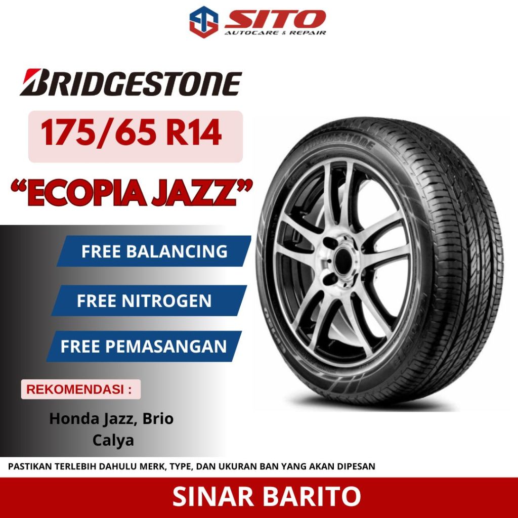 BAN BRIDGESTONE 175/65 R14 ECOPIA