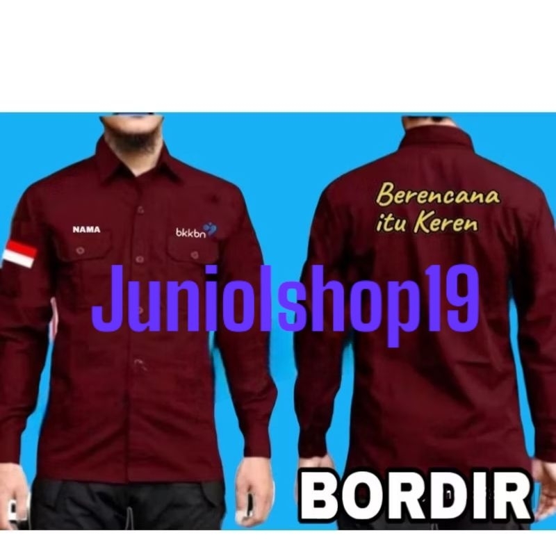 KEMEJA BKKBN BAJU BKKBN SERAGAM BKKBN KEMEJA KB KEMEJA KELUARGA BERENCANA/SERAGAM KB KELUARGA BERENC