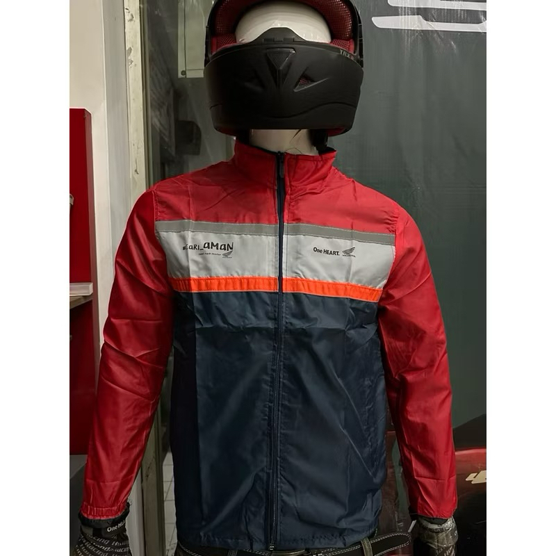 Jaket honda original/Jaket Motor Honda Original/jaket motor /jaket original ahm/jaket motor
