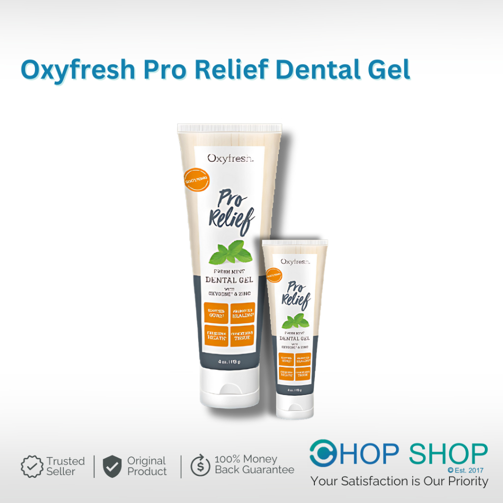 ORIGINAL Dental Gel Oxyfresh Pro Relief Fresh Mint