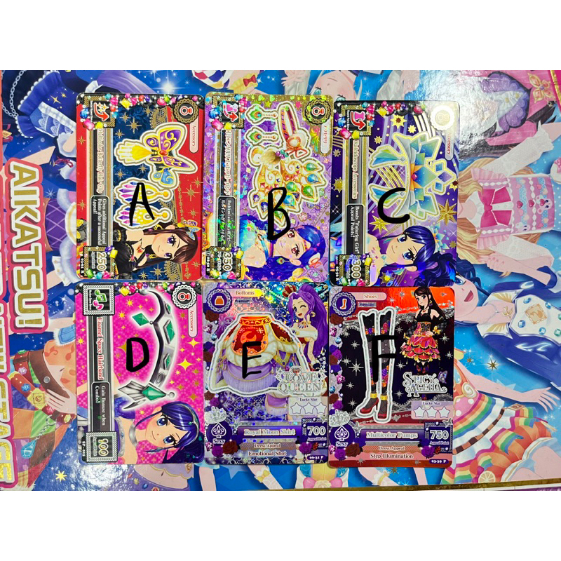 Kartu Aikatsu Premium Satuan Asli Spicy Ageha Love Moonrise Queen Futuring Girl Kaleideskop Royal Mo