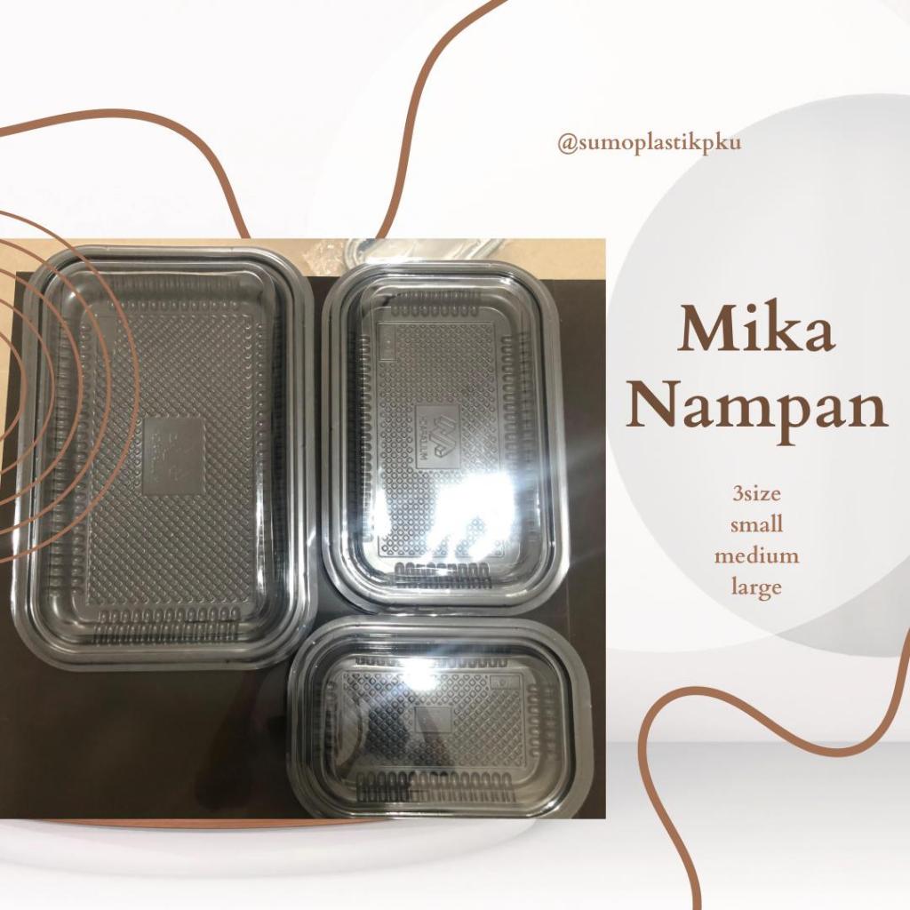 MIKA NAMPAN KUE/ NAMPAN HANTARAN KUE BASAH /NAMPAN MIKA PLASTIK