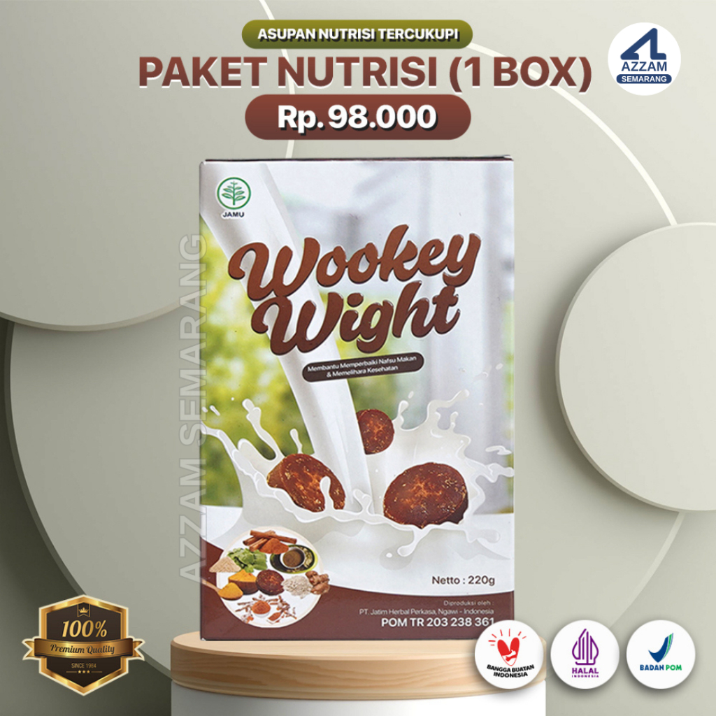 

Susu Etawa Nutrisi Nafsu Makan - WOOKEY WEIGHT Penambah Berat Badan Original