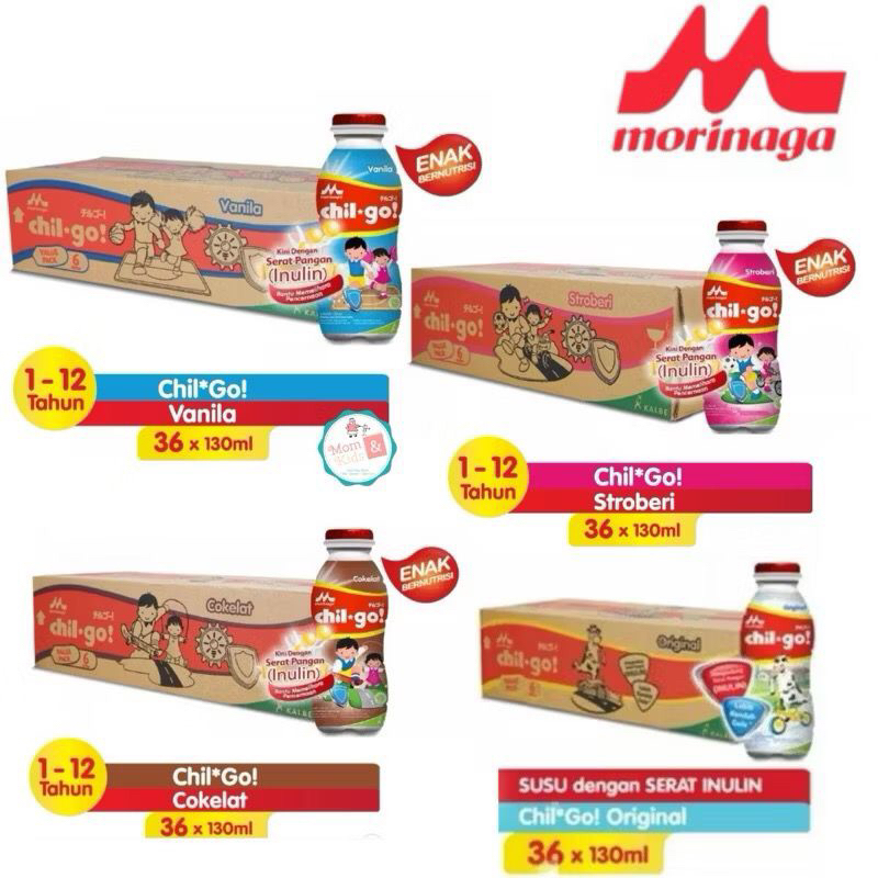 

MORINAGA CHIL GO UHT 36 X 130ML | CHILGO UHT 36 PCS ( 1 KARTON)