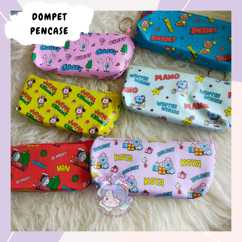 DOMPET PENCASE KARAKTER BT21