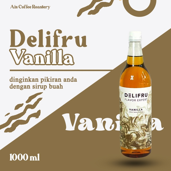 

Sirup Delifru Vanilla 1000 ml
