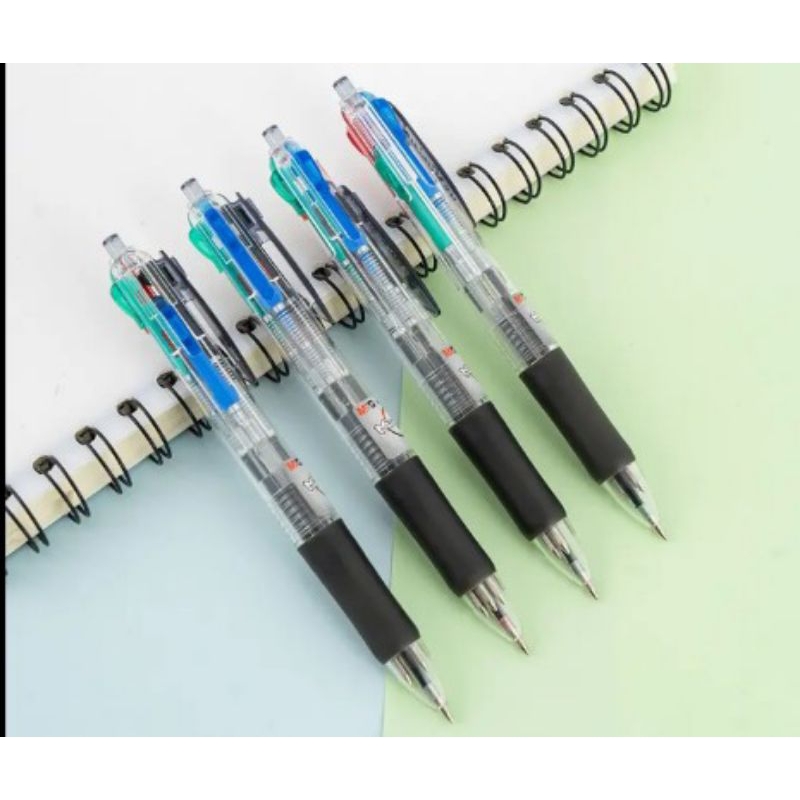 

Rectratable Ball pen 0.7mm 4color in1 semi M&G