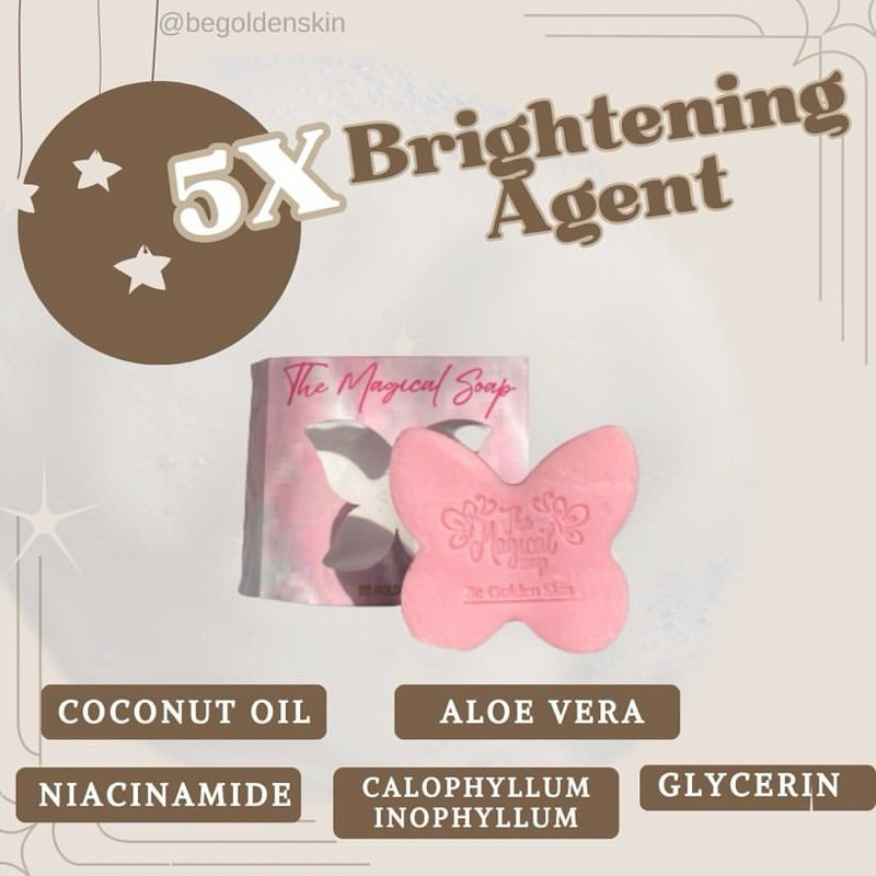 BE GOLDEN SKIN SOAP /  SABUN MANDI BE GOLDEN SKIN