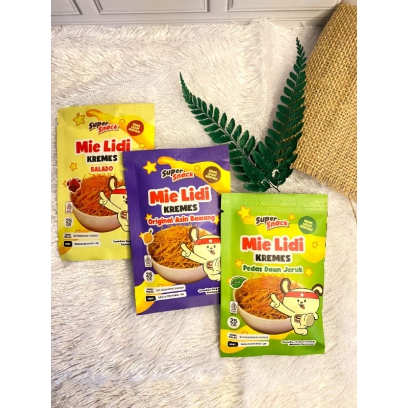 

Super Snack Mie Lidi 25g