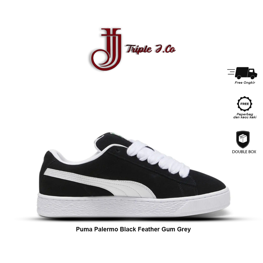 Puma Classic Suede XL Black White