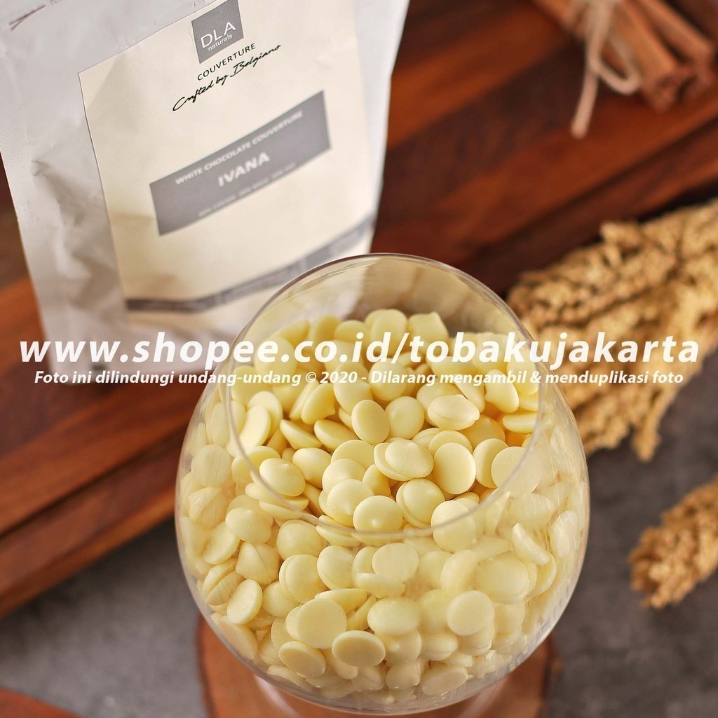 

DLA Naturals - Ivana 30% 100gr White Couverture Chocolate Coklat Putih