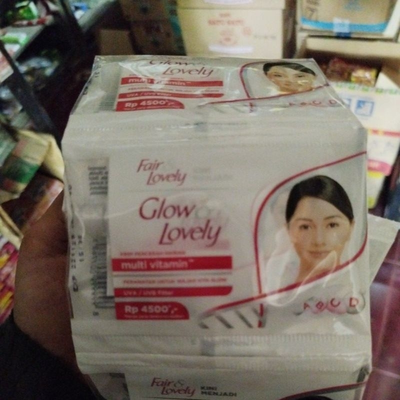 fair n lovely cream rentengan sachetan