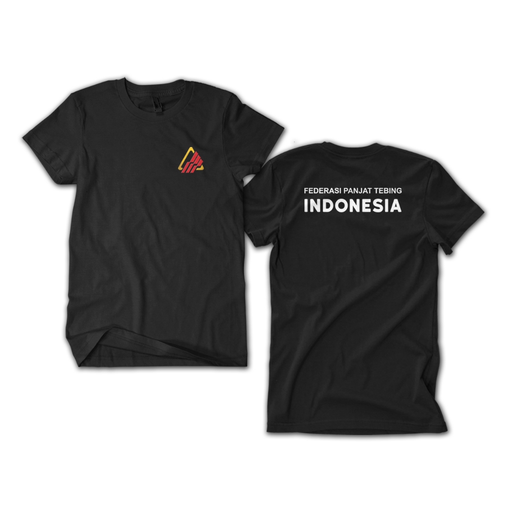 KAOS DISTRO FEDERASI PANJAT TEBING INDONESIA ATLET TERLARIS NIDARSTORE