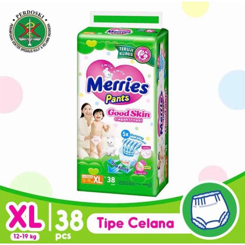Merries Popok Celana XL38